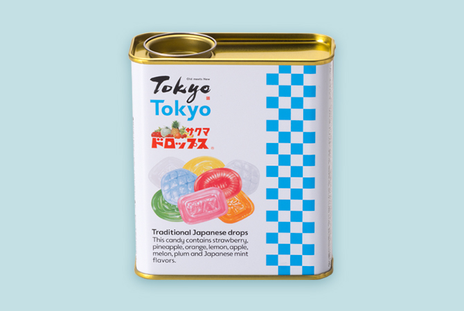 Tokyo Tokyo サクマドロップス缶 イメージ 2