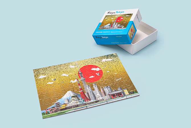 ジグソーパズル/ジグソーパズル金箔の模様 イメージ 6