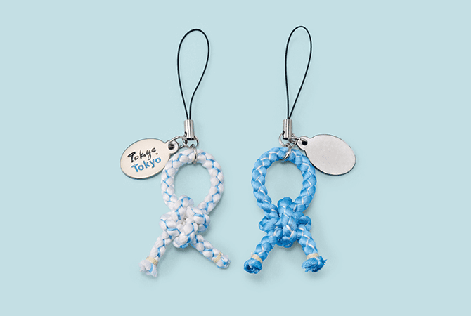 叶結びチャーム イメージ 1