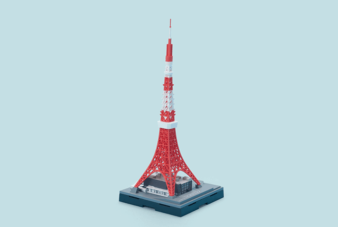 ジオクレイパー <br>ランドマークユニット <br>東京タワー/東京駅丸の内駅舎 イメージ 3