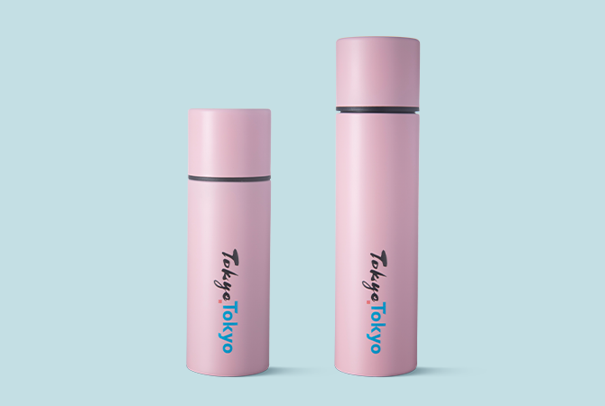 ボトルM(ピンク)
ボトルS(シルバー、ピンク) イメージ 1