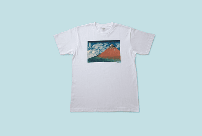 Tシャツ「葛飾北斎・冨嶽三十六景」 イメージ 2