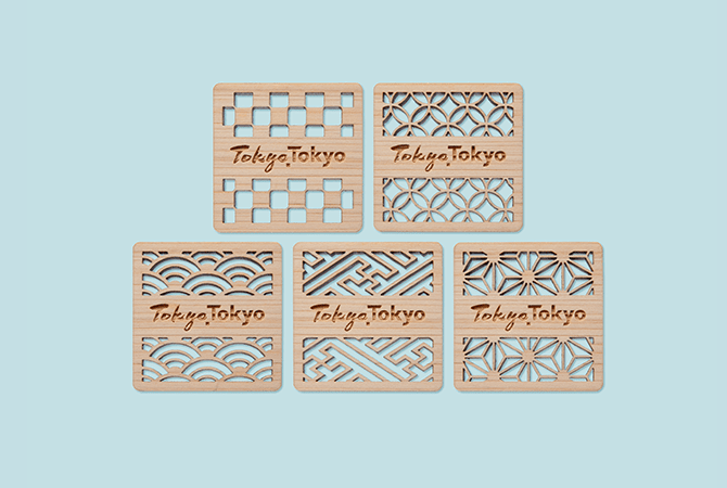 Tokyo Tokyo ヒノキのマグネット イメージ 1