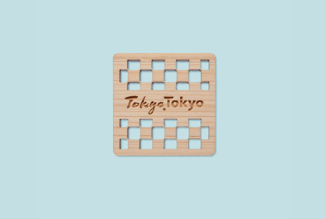 Tokyo Tokyo ヒノキのマグネット イメージ 2