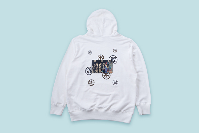HIKIFUDA Art hooded sweatshirt イメージ 10