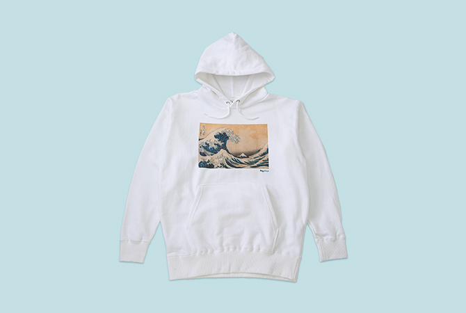 HOODIE 【HOKUSAI KATSUSHIKA・Thirty-six Views of Mt.Fuji】 イメージ 2