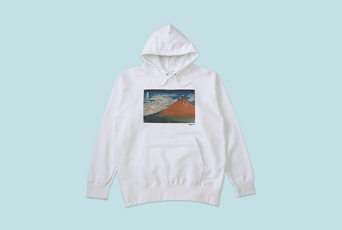 HOODIE 【HOKUSAI KATSUSHIKA・Thirty-six Views of Mt.Fuji】 イメージ 3
