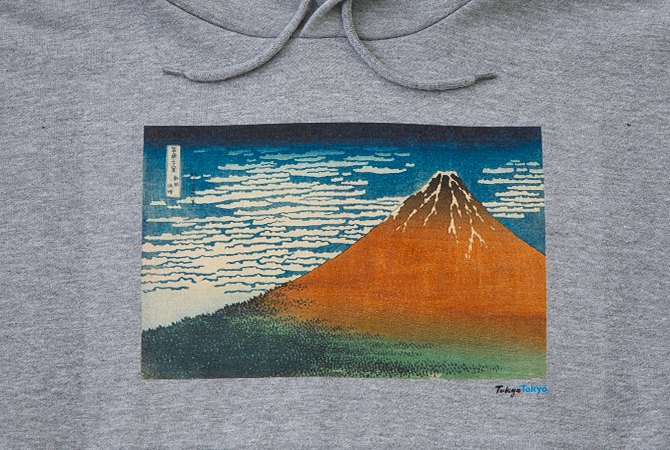 HOODIE 【HOKUSAI KATSUSHIKA・Thirty-six Views of Mt.Fuji】 イメージ 8