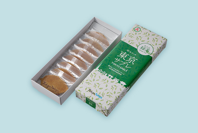 TOKYO SABLÉ Plain・Green tea・Cherry Blossom イメージ 2