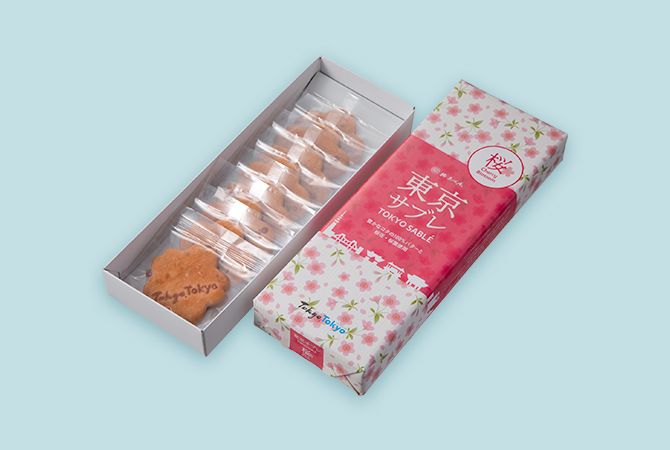 TOKYO SABLÉ Plain・Green tea・Cherry Blossom イメージ 3