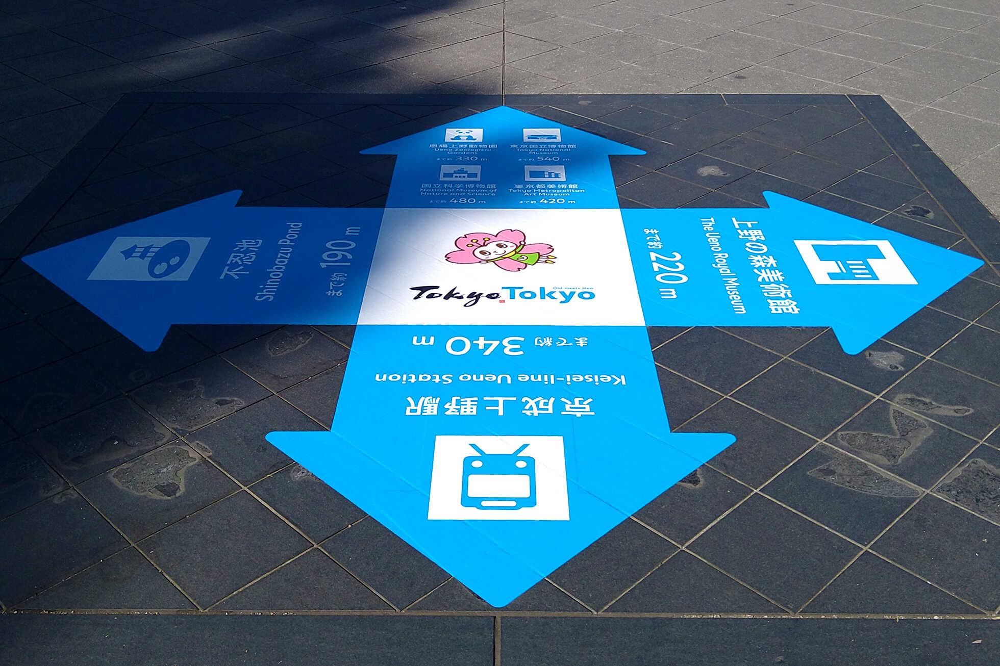 5か所の都有施設でTokyoTokyoデザイン装飾を掲出しました! イメージ